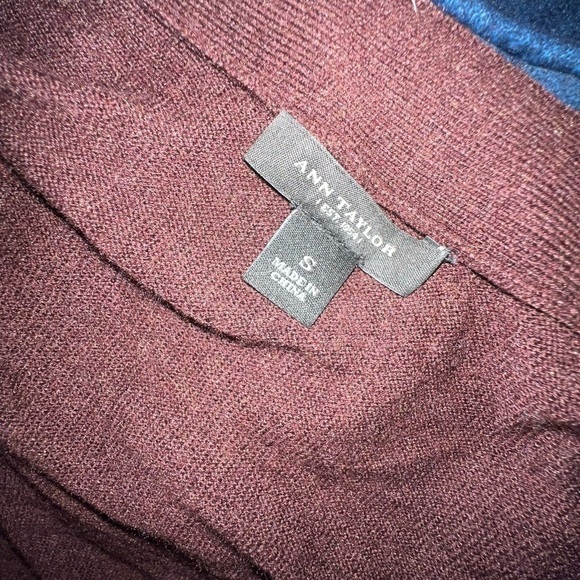 Ann Taylor Cardigan in Brown small - Picture 4 of 4